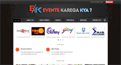 Desktop Screenshot of eventskaregakya.com